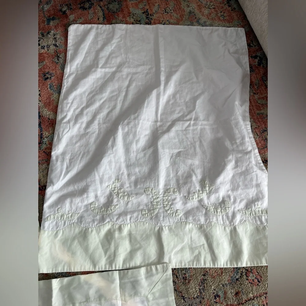 Williams Sonoma vintage standard shams